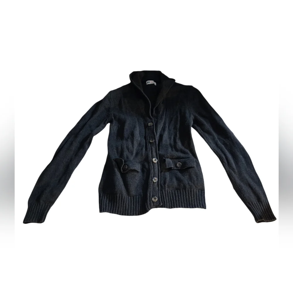 Dark Gray‎ Cardigan